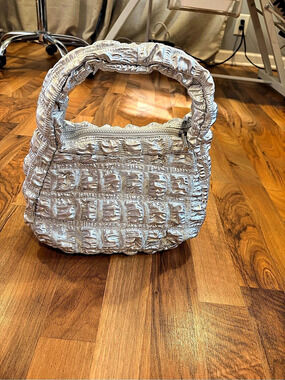 JASON WU Metallic Shoulder Bag in Silver Like New